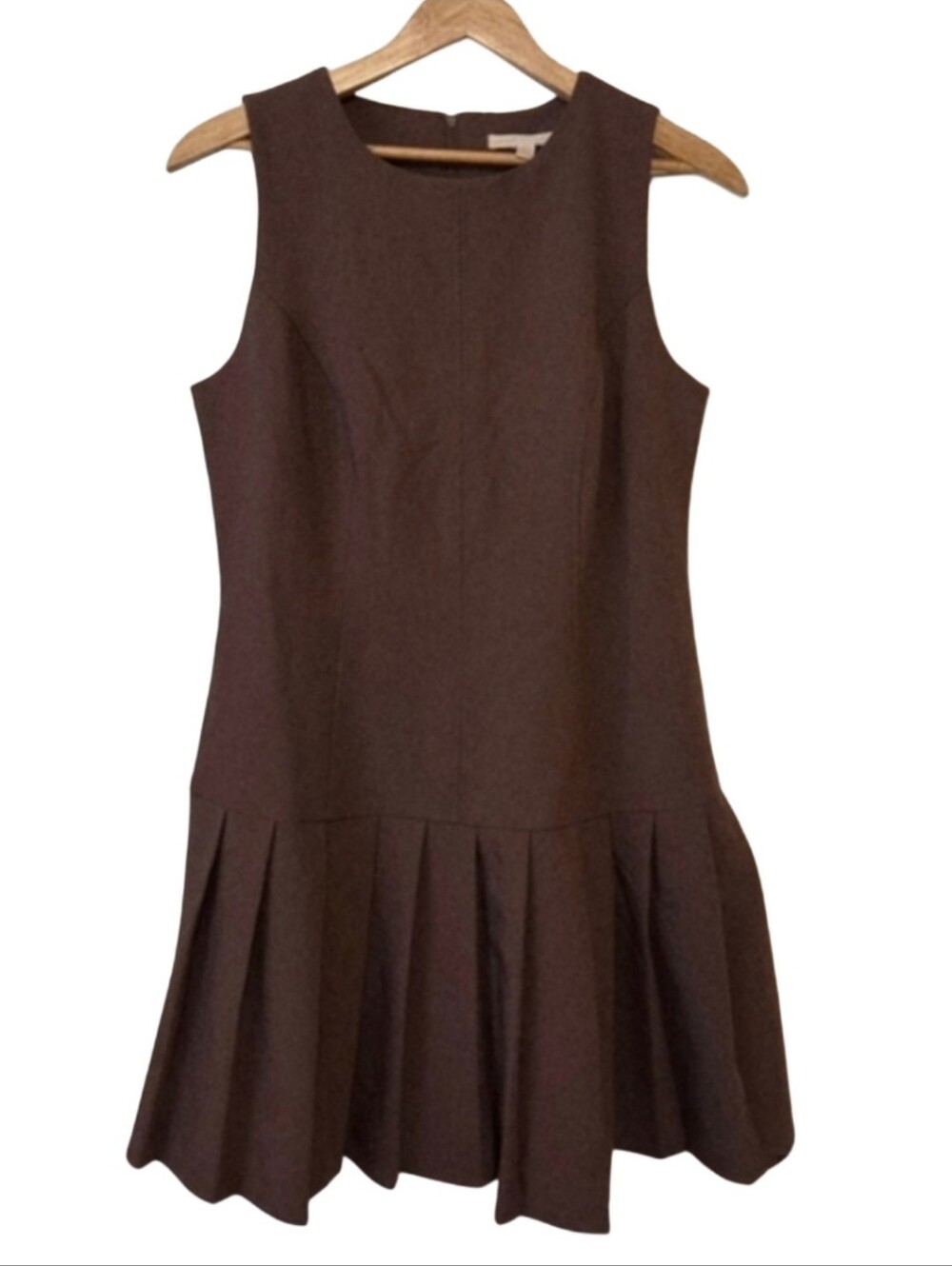 NWT - Pleated Drop-Waist Mini Dress